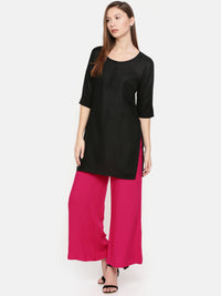 De Moza Ladies Palazzo Fuchsia