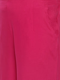 De Moza Ladies Palazzo Fuchsia
