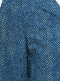 De Moza Ladies Printed Regular Palazzo Indigo Blue - De Moza (682093183039)