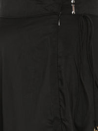De Moza Ladies Printed Black Skirt - De Moza (1738175545407)