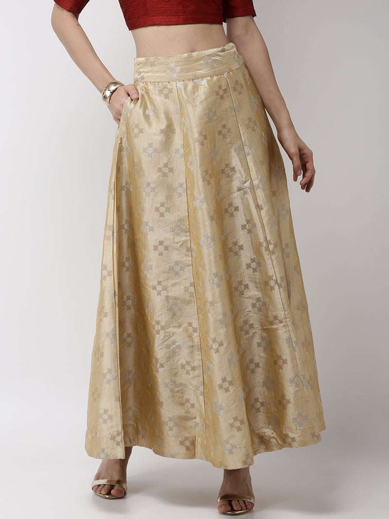 De Moza Women's Skirt All Over Print Polyester - De Moza (4464389685311)