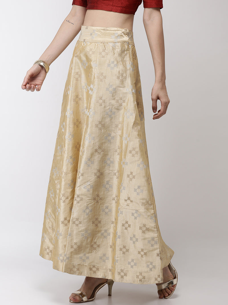 De Moza Women's Skirt All Over Print Polyester - De Moza (4464389685311)