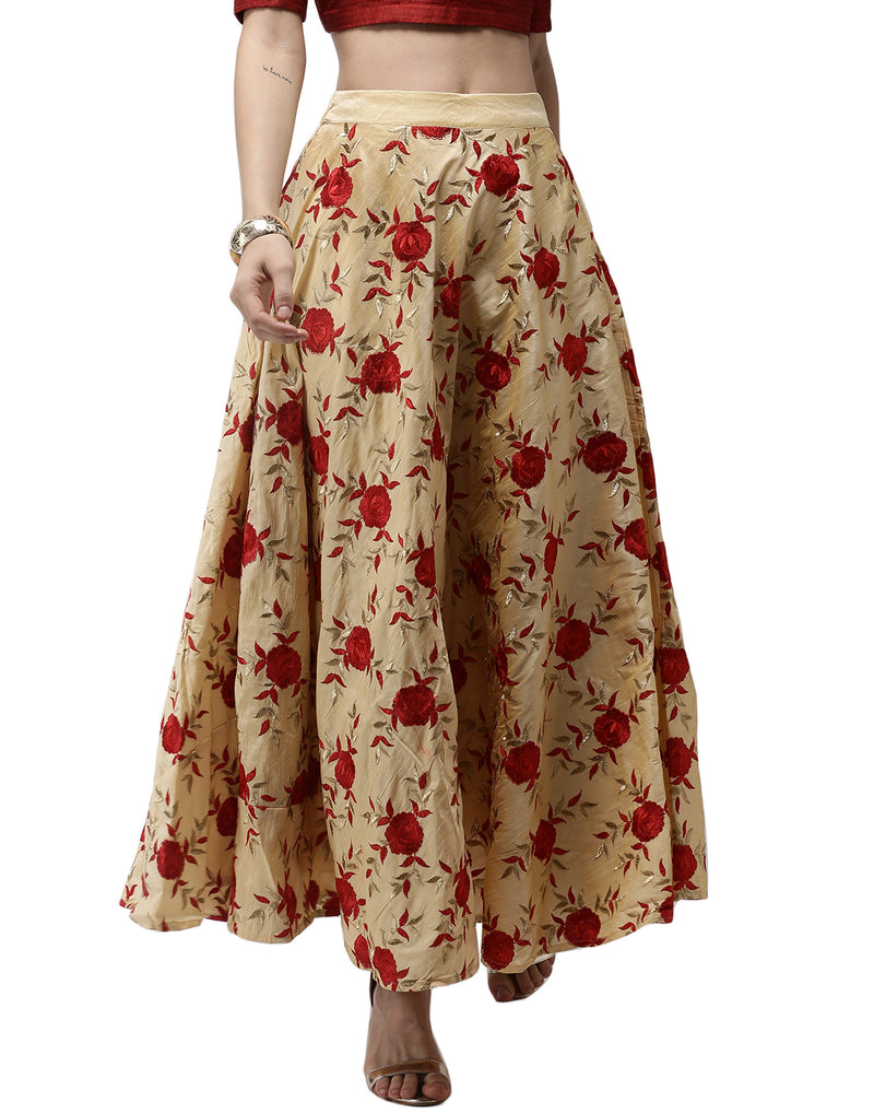 De Moza- Ladies Gold Skirt - De Moza (1974632022079)