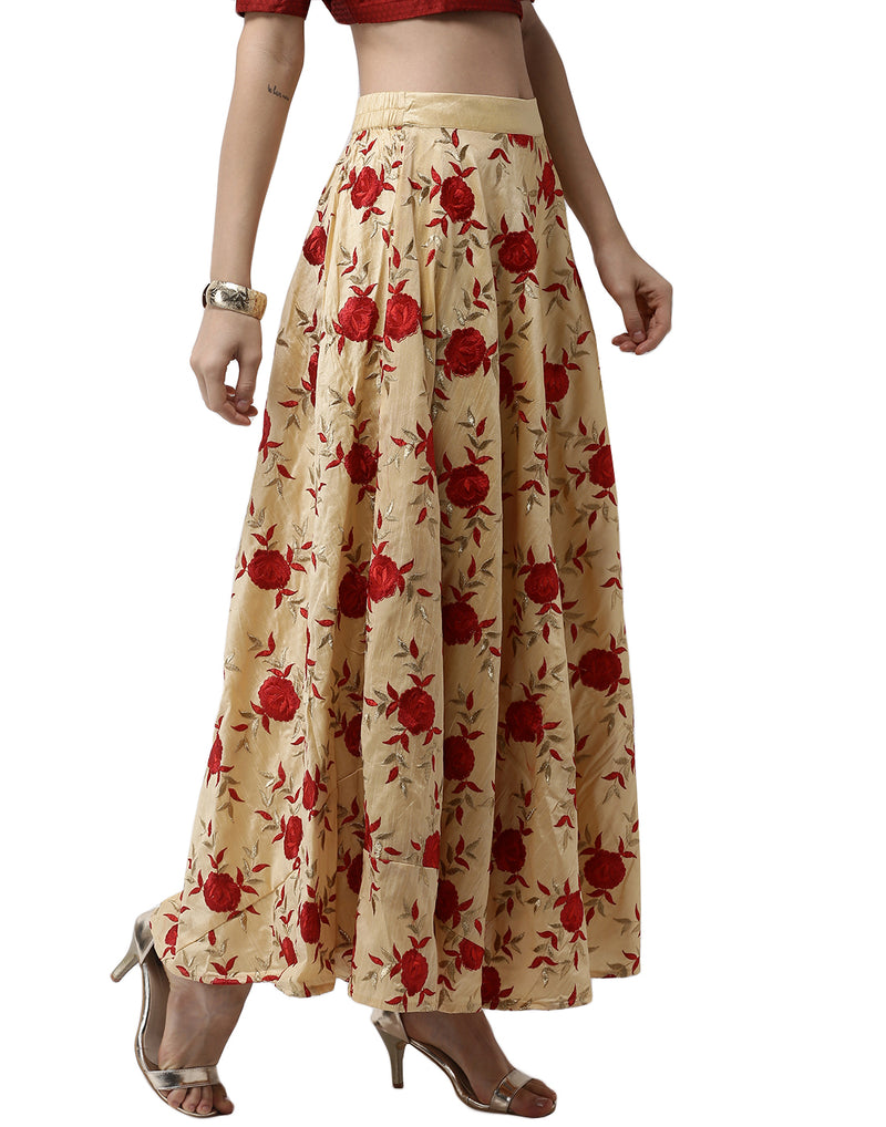 De Moza- Ladies Gold Skirt - De Moza (1974632022079)