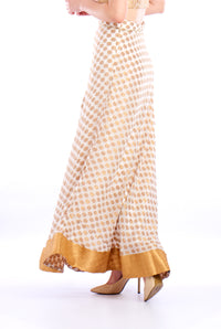 De Moza Women's Skirt Embrodry Polyester Offwhite - De Moza (4465229529151)