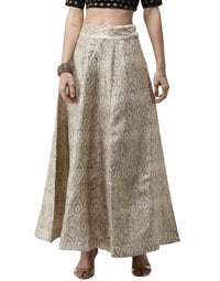 De Moza Women's Skirt Jaquard Polyester - De Moza (4465231036479)