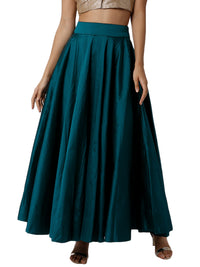 De Moza Ladies Bottle Green Skirt - De Moza (1790279778367)