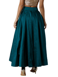 De Moza Ladies Bottle Green Skirt - De Moza (1790279778367)
