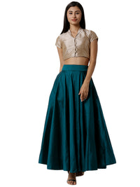 De Moza Ladies Bottle Green Skirt - De Moza (1790279778367)