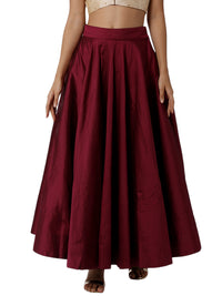 De Moza Ladies Magenta Skirt - De Moza (1790304387135)