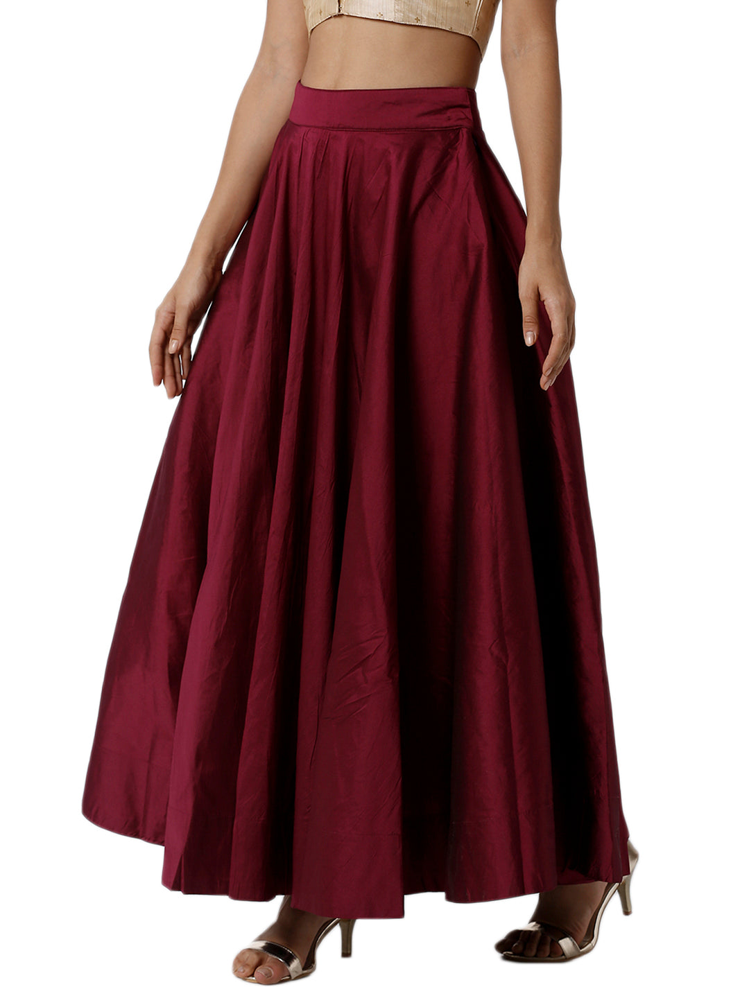 De Moza Ladies Magenta Skirt - De Moza (1790304387135)