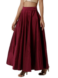 De Moza Ladies Magenta Skirt - De Moza (1790304387135)