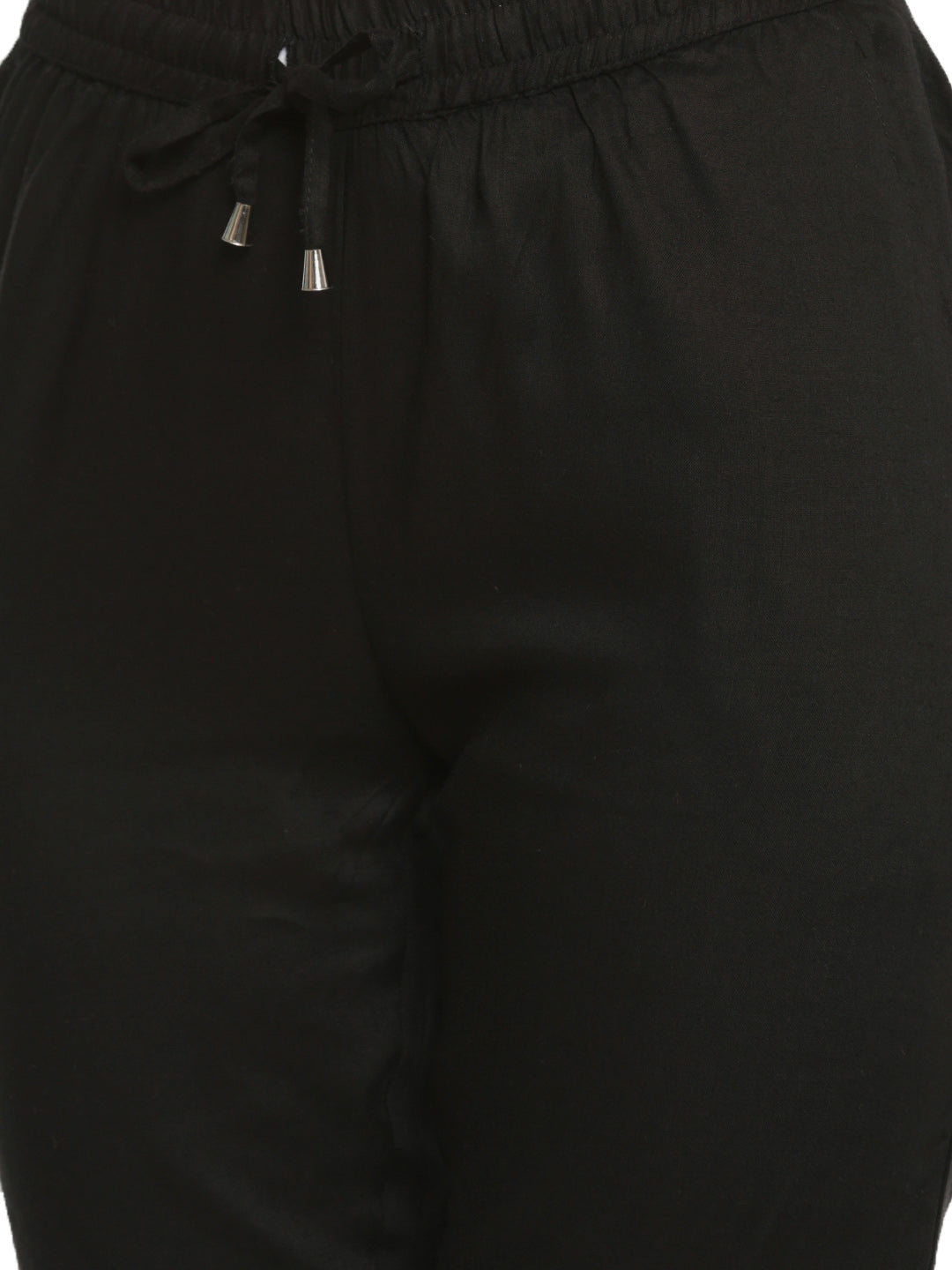 De Moza Ladies Straight Pant Black