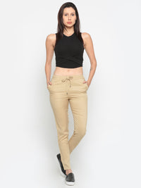 De Moza Ladies Straight Pant Skin