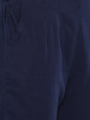 De Moza Ladies Straight Pant Dark Navy Blue