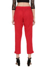 De Moza Ladies Straight Pant Red