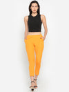 De Moza Ladies Straight Pant Mustard - De Moza (572160311359)