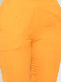 De Moza Ladies Straight Pant Mustard - De Moza (572160311359)