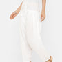 De Moza Women's Salwar Pants White