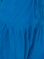 De Moza Women's Salwar Pants Light Blue