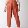 De Moza Women's Salwar Pants Rust Orange
