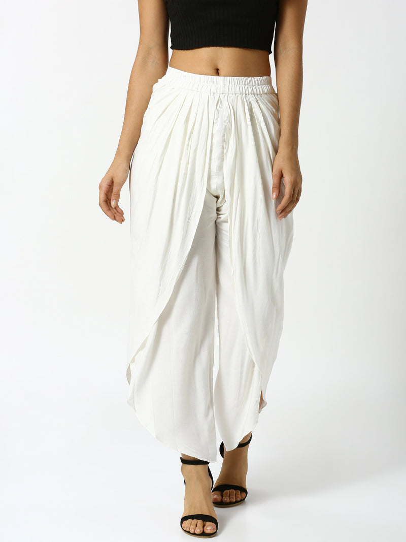 De Moza Ladies Offwhite Tulip Pant - De Moza (1858575728703)