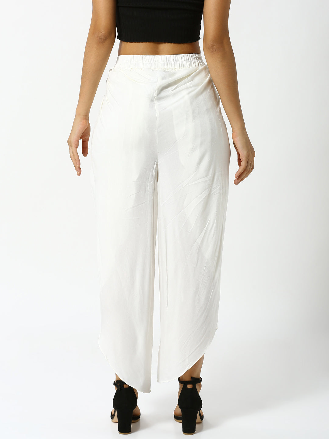 De Moza Ladies Offwhite Tulip Pant - De Moza (1858575728703)