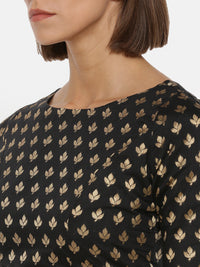 De Moza- Ladies Black Crop Top - De Moza (1739662426175)