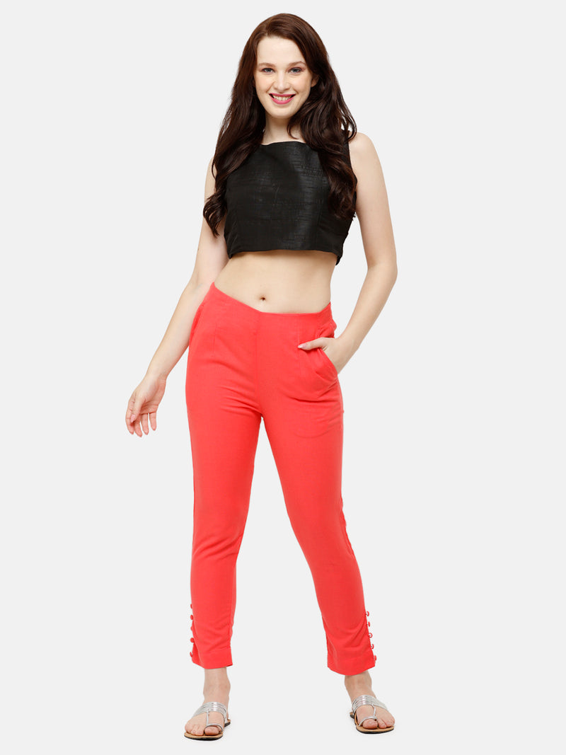 De Moza Women's Crop Top Black