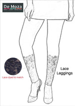 De Moza-Ladies Ankle Length Leggings Offwhite - De Moza (8780257795)