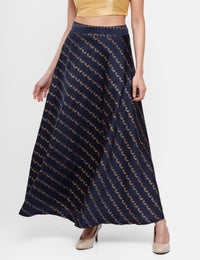 De Moza Women's Skirt Navy Blue