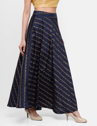 De Moza Women's Skirt Navy Blue