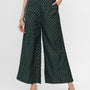 De Moza Women’s Palazzo Dark Green