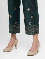De Moza Women’s Palazzo Bottle Green