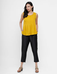 De Moza Ladies Straight Pant Black