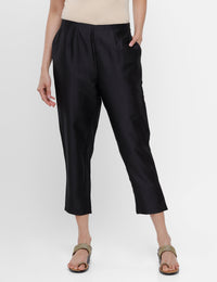 De Moza Ladies Straight Pant Black