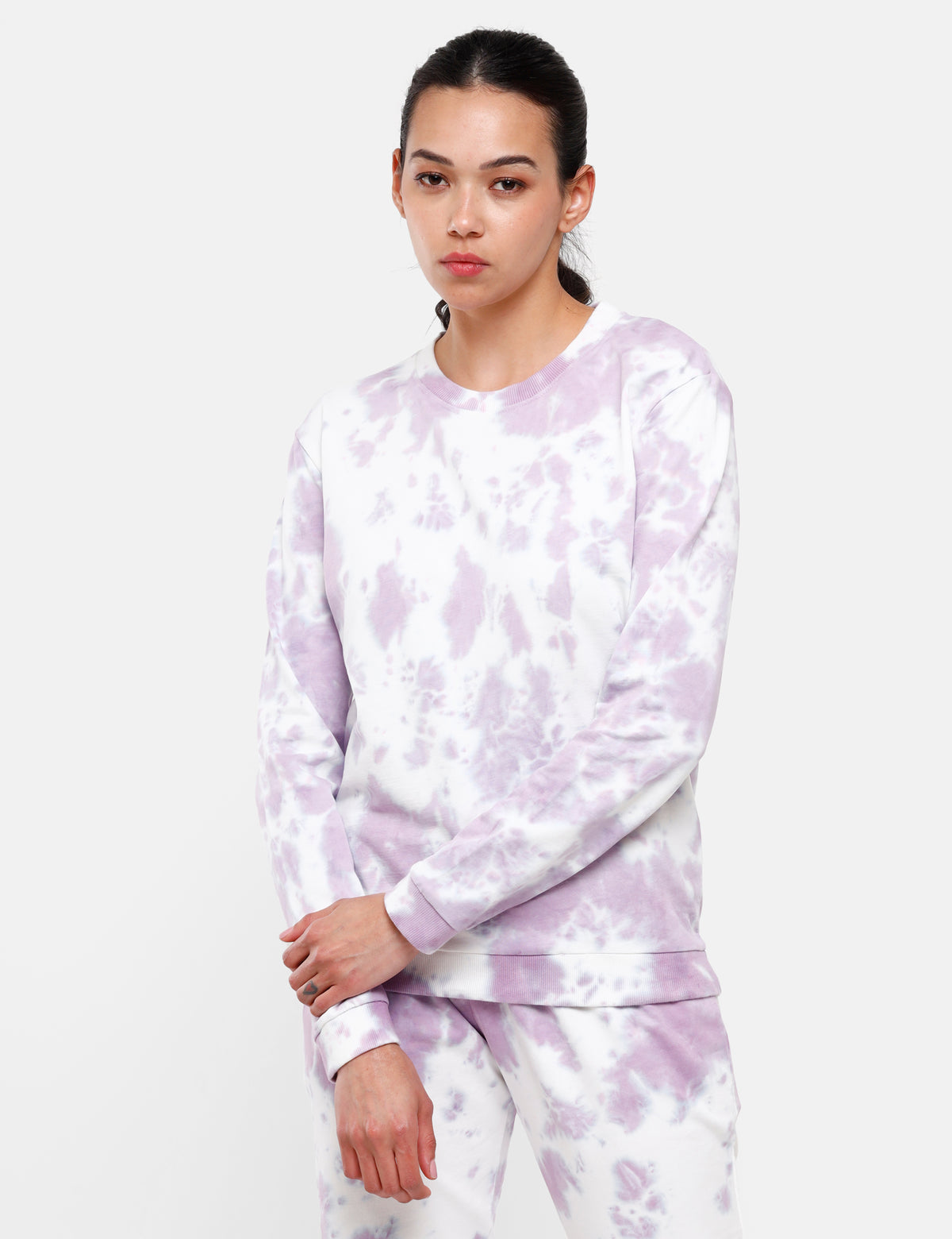 De Moza Women's Co-Ords Sets Purple & Purple