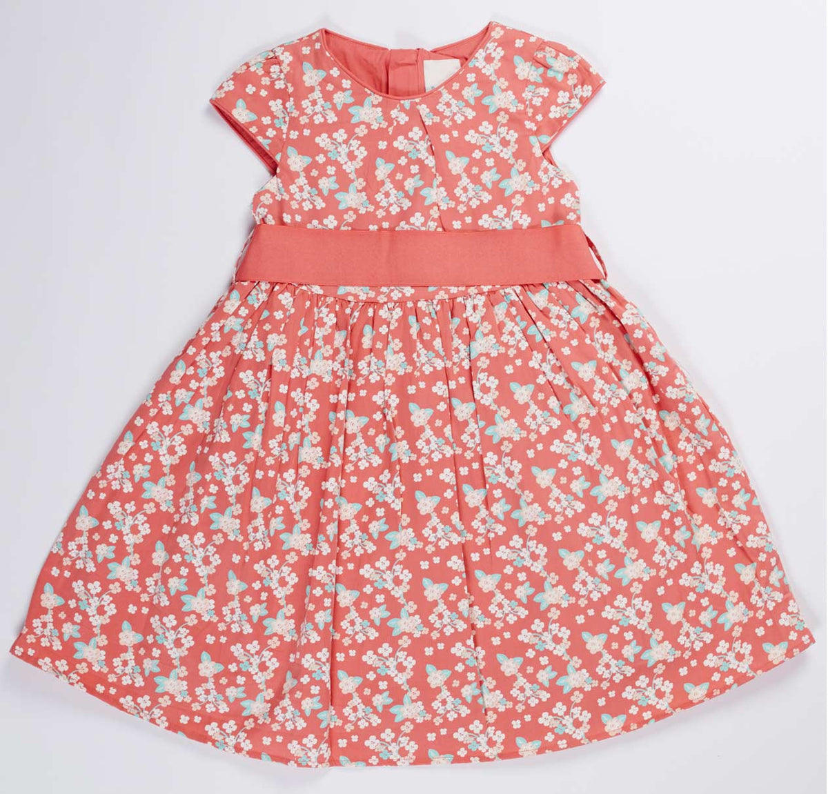 De Moza- Girls Fit & Flare Pink Dress - De Moza (8638459715)