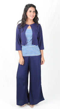 De Moza Ladies Short Shrug Navy Blue - De Moza (8780293443)