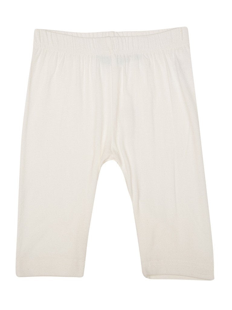 Kids – Girls 3/4Th Leggings White