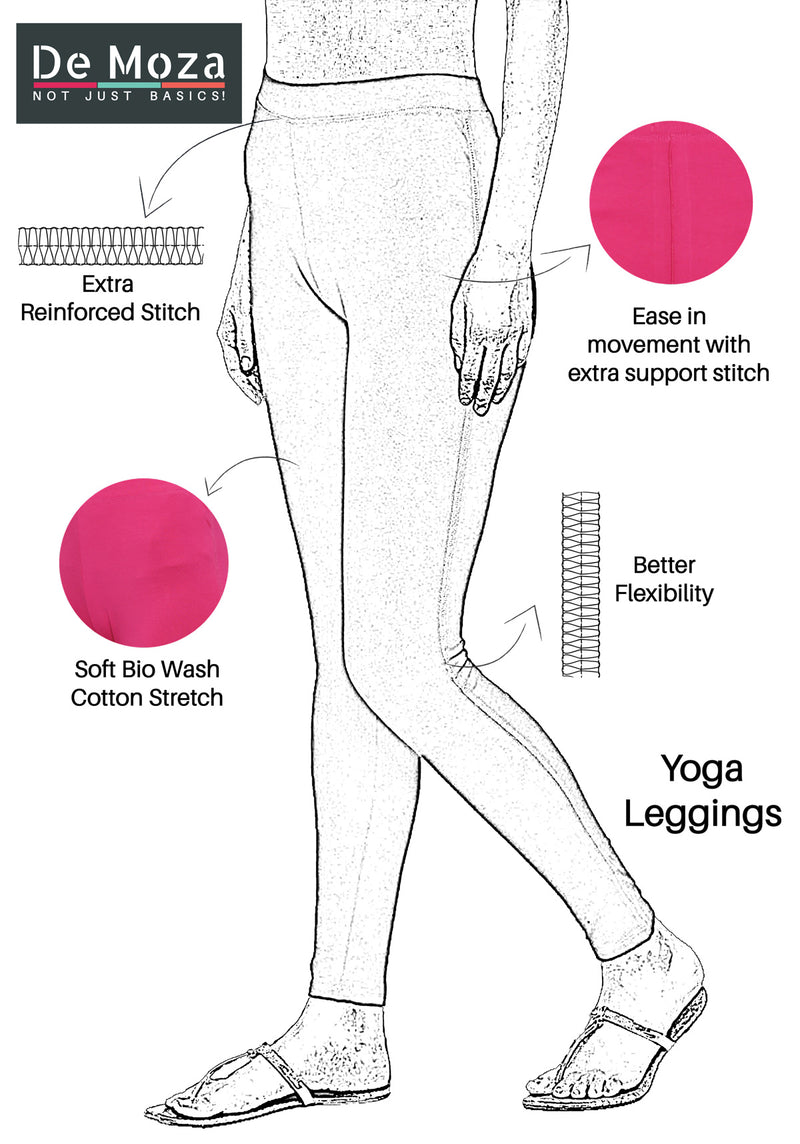 De Moza- Ladies Yoga Leggings Black - De Moza (10882351502)