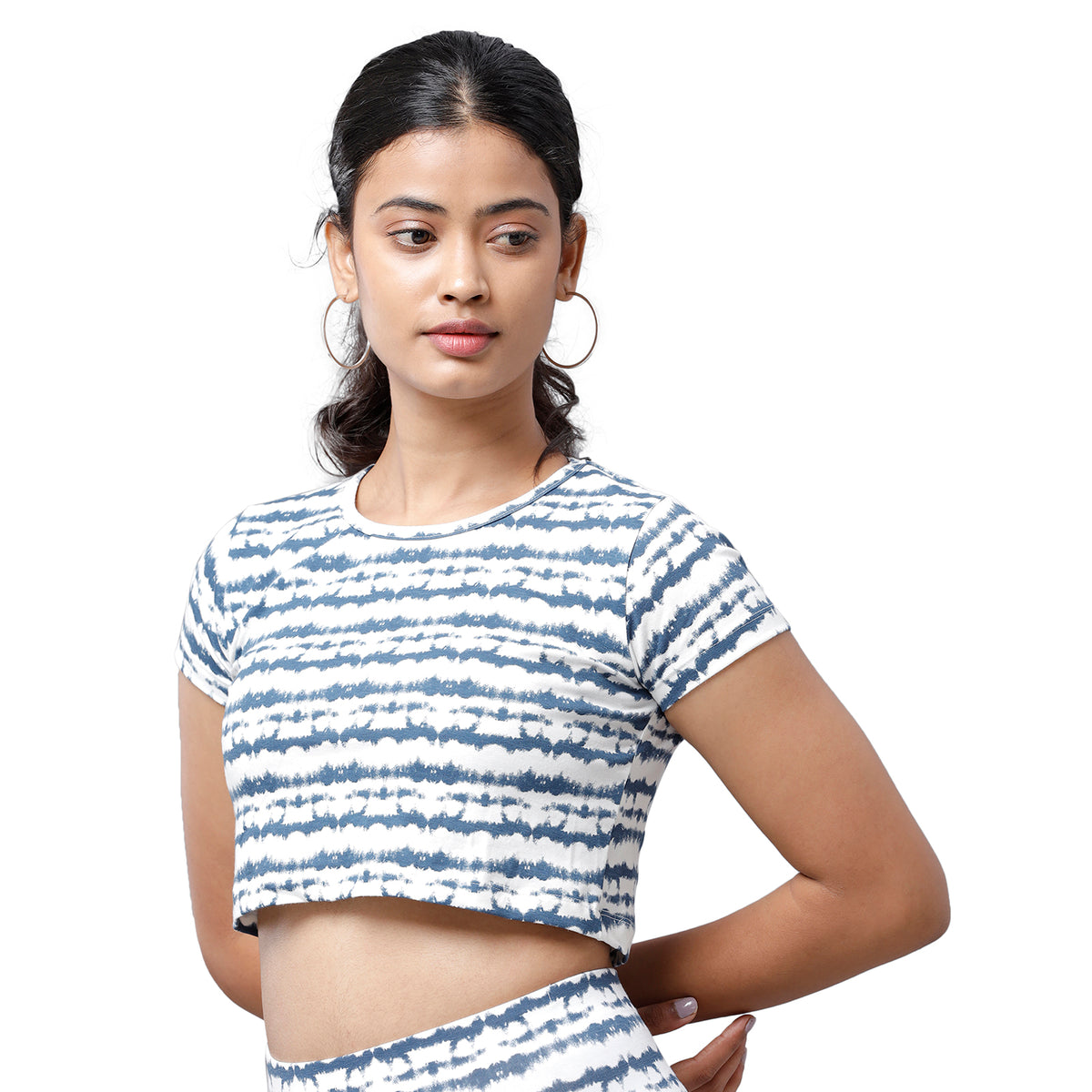 De Moza Women's Co-Ord’s Sets Indigo Blue & Indigo